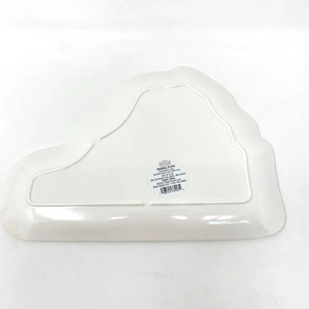 Target Figural Plate Red Truck Christmas Tree Presents Melamine Kids Holiday